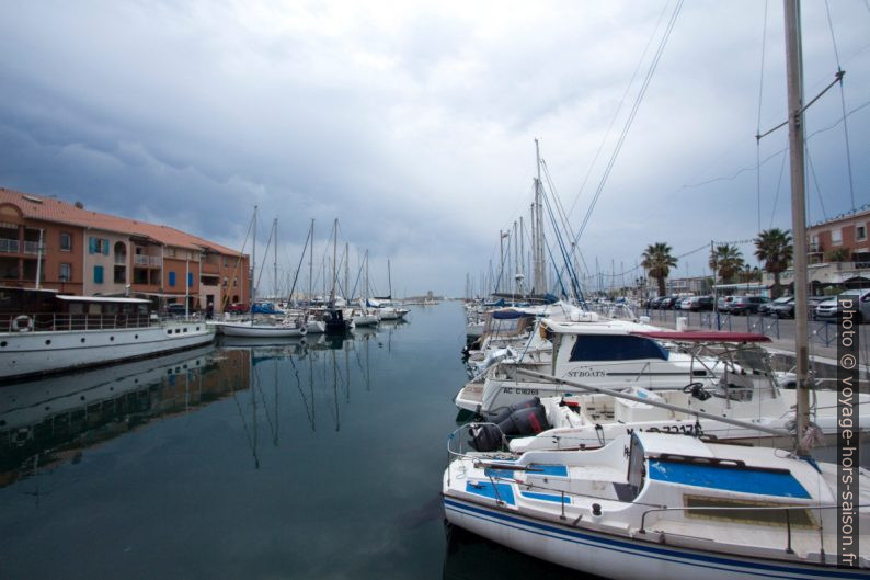 Voiliers à Port-Bouc. Photo © André M. Winter