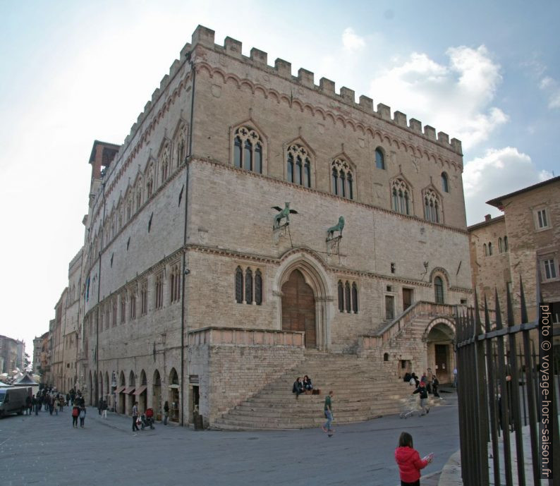 Palazzo dei Priori à Perugia en 2011. Photo © André M. Winter