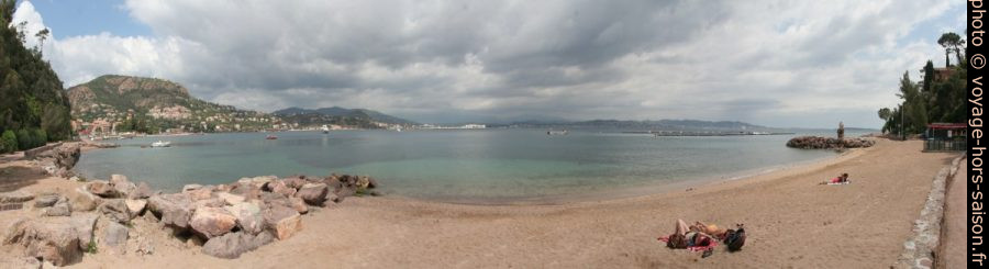 Plages de la Petite Fontaine à Théoule. Photo © André M. Winter