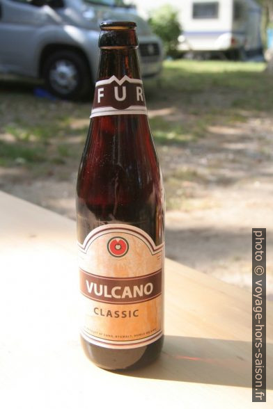 Bière danoise Vulcano Classic. Photo © André M. Winter