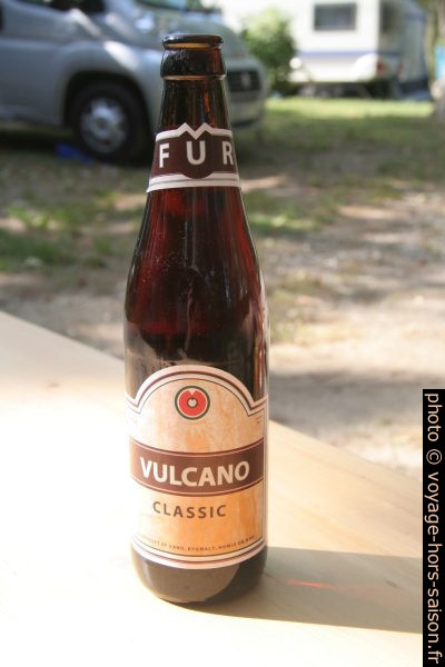 Bière danoise Vulcano Classic. Photo © André M. Winter