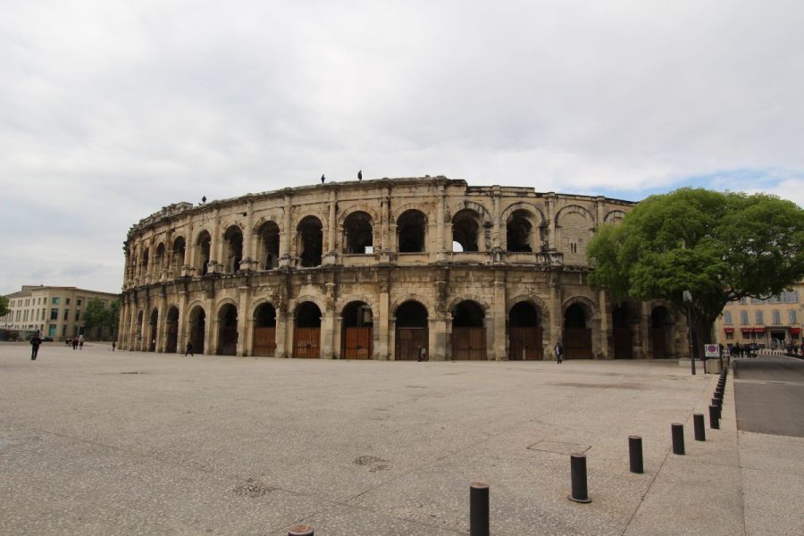 Arcades des Arènes de Nîmes en 2014. Photo © André M. Winter