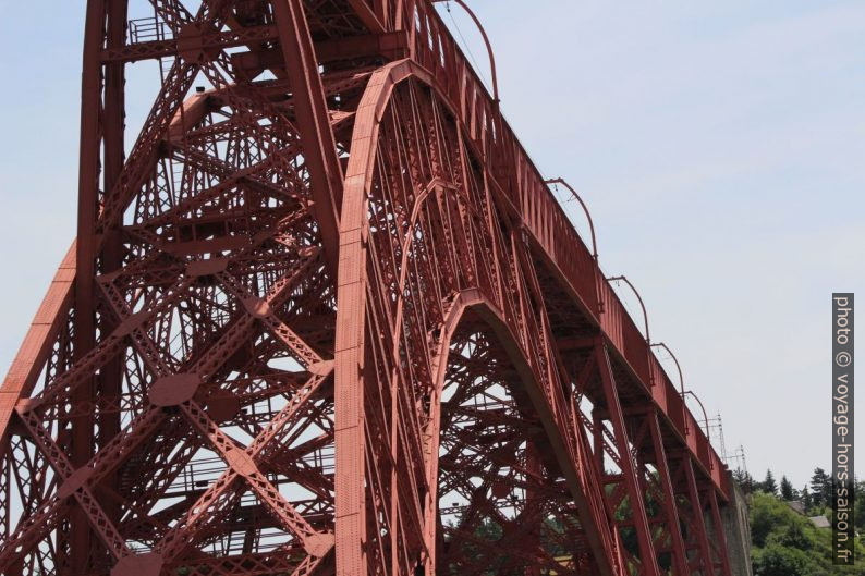 Le Viaduc de Garabit en 2014, qu’Henry de Graffigny dit avoir visité. Photo © André M. Winter