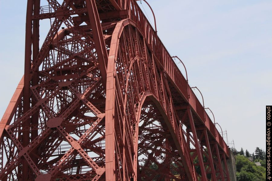 Le Viaduc de Garabit en 2014, qu’Henry de Graffigny dit avoir visité. Photo © André M. Winter