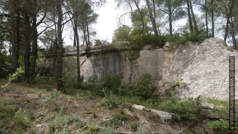 Carrière du Chemin de Valrugue. Photo © André M. Winter