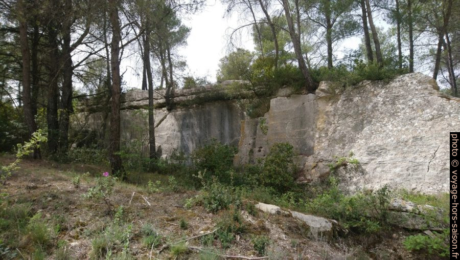 Carrière du Chemin de Valrugue. Photo © André M. Winter