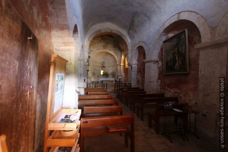 Nef austère de la Chapelle St. Sixte. Photo © André M. Winter