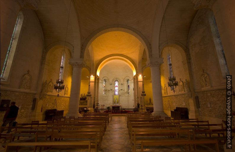 Nef de la chapelle N.-D. de Beauregard. Photo © André M. Winter