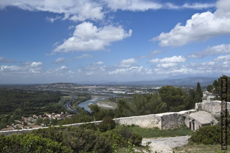 La Durance en aval d'Orgon. Photo © André M. Winter