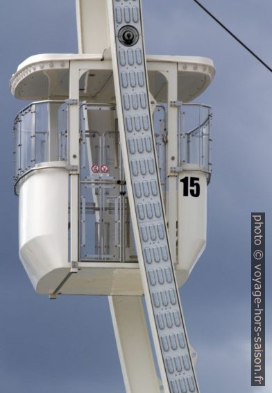 Une cabine de la Grande Roue. Photo © André M. Winter