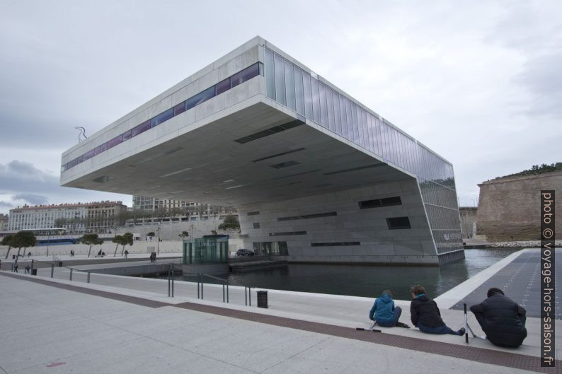 La Villa Méditerranée vide. Photo © André M. Winter