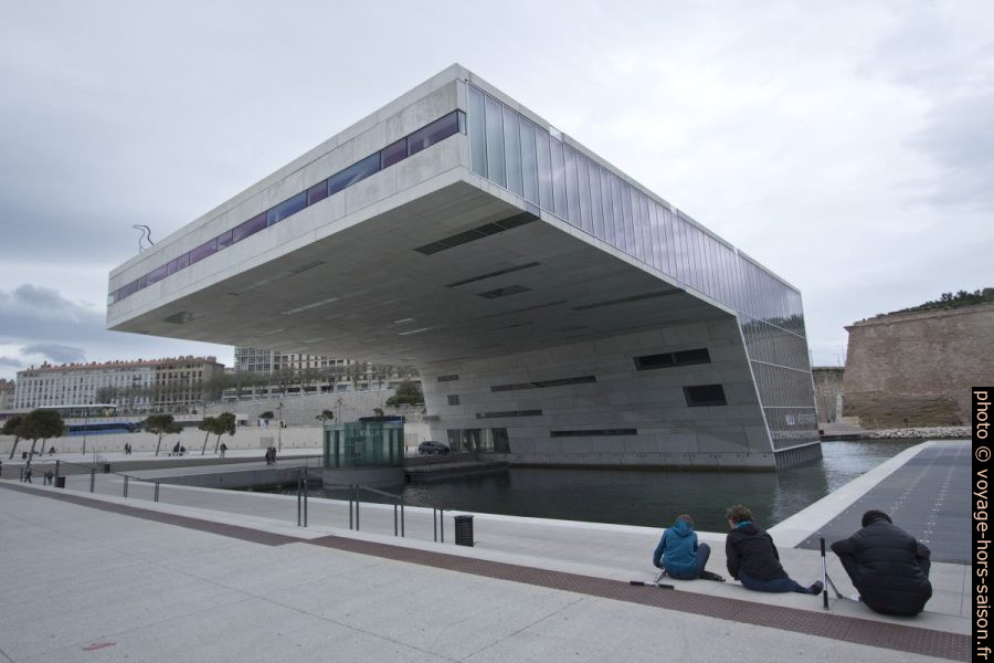 La Villa Méditerranée vide. Photo © André M. Winter