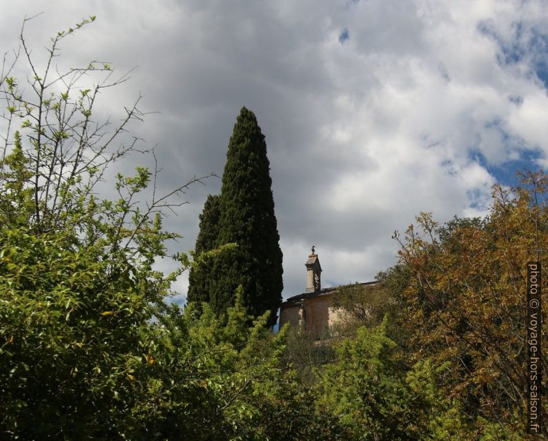 Sous la Chapelle ND de Carami. Photo © André M. Winter