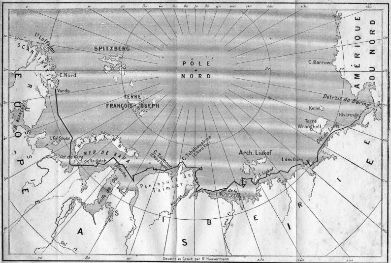 Route de Nordenskiöld au nord de l’Eurasie