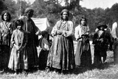 Tziganes nomades à Karlstadt (aujourd’hui en Karlovac en Croatie)