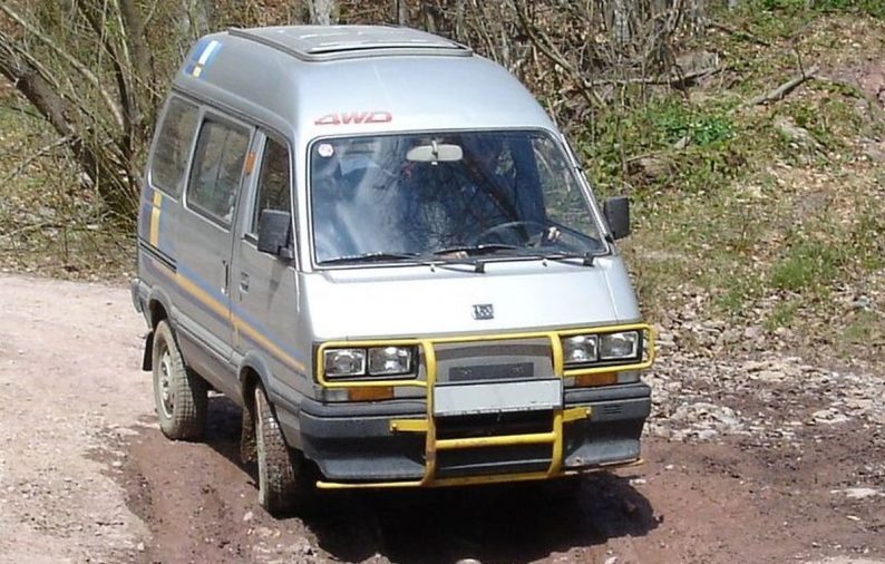 Subaru Libero 4×4 de 1991. Photo publique Wikimedia Wikipedista:Veros