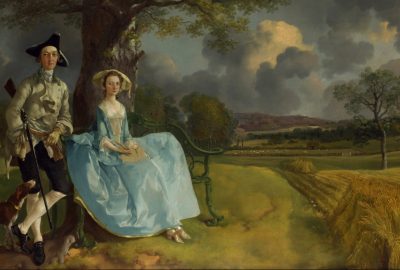 Robert Andrews, considéré par Arthur Young comme un pionnier modèle de la gestion agricole, avec sa femme dans un double portrait par Thomas Gainsborough