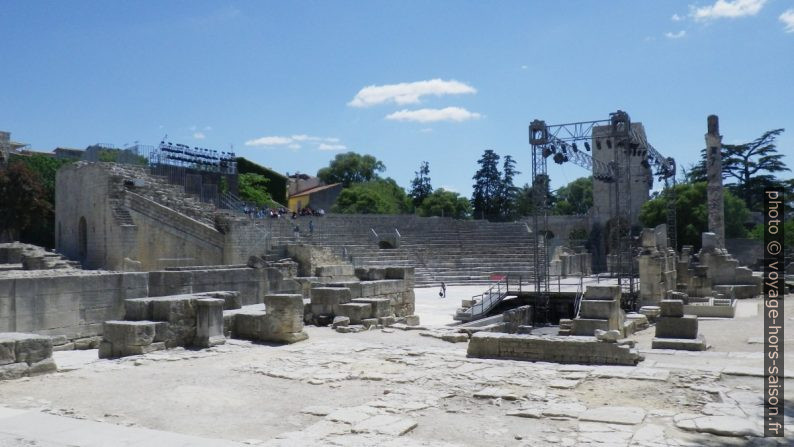 Théâtre antique d'Arles. Photo © André M. Winter