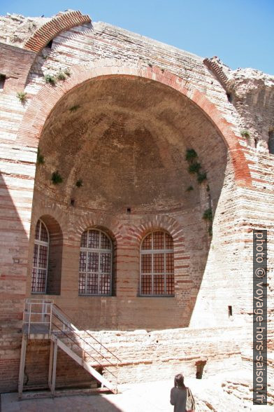 La voûte du caldarium des thermes de Constantin. Photo © André M. Winter