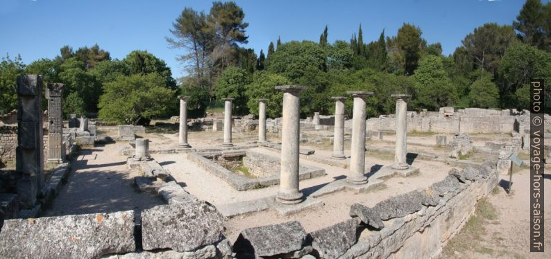 La maison des Antes à Glanum. Photo © André M. Winter