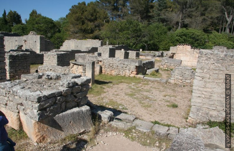 Maison de Sulla à Glanum. Photo © André M. Winter