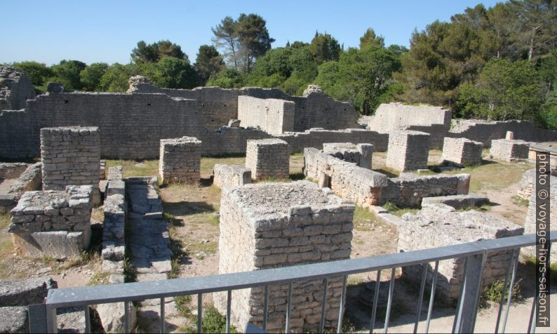 Basilique de Glanum. Photo © André M. Winter