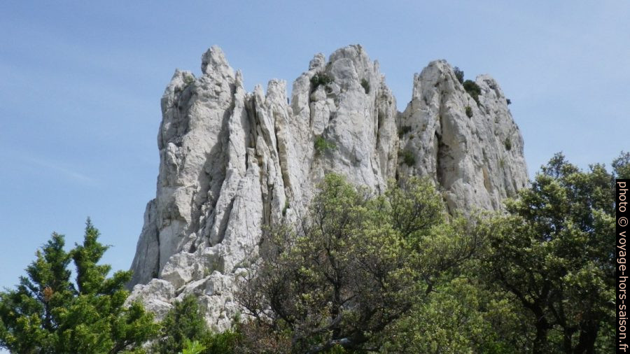 Crête des Dentelles Sarrasines. Photo © André M. Winter