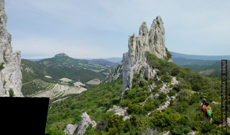 Crête des Dentelles Sarrasines. Photo © André M. Winter