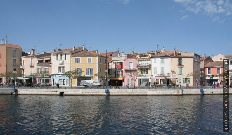 Quai des Girondins à Martigues. Photo © André M. Winter