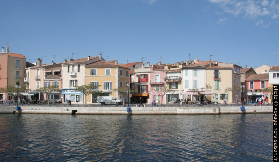 Quai des Girondins à Martigues. Photo © André M. Winter