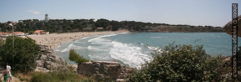 Plage de l'Anse du Verdon à Carro. Photo © André M. Winter