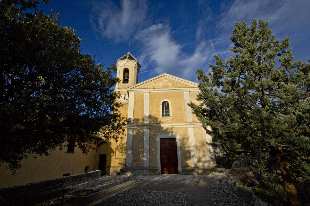 L'église de la Transfiguration à Peillon. Photo © André M. Winter