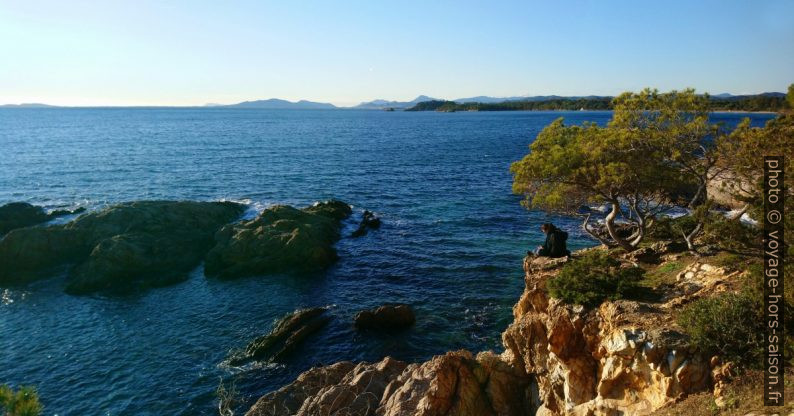 Soleil d'hiver à la Pointe de la Vignasse. Photo © André M. Winter