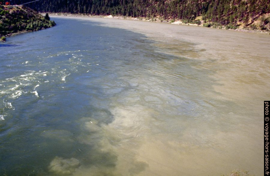 Confluence du Thomson et du Fraser River. Photo © André M. Winter