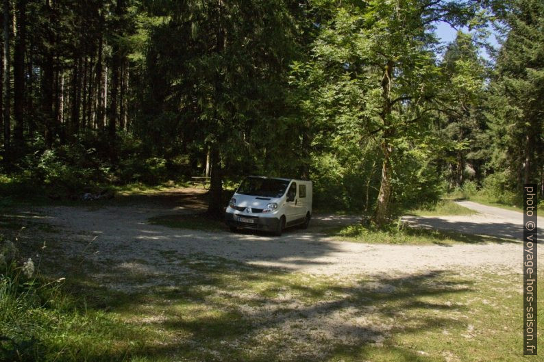 Notre Trafic au parking du Belvédère des deux lacs. Photo © André M. Winter