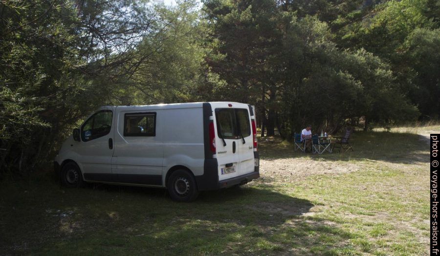 Notre Trafic à l'embouchure du Bourget dans le Jabron. Photo © Alex Medwedeff