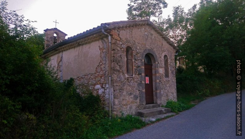 Chapelle Saint Maur à la Colle. Photo © André M. Winter