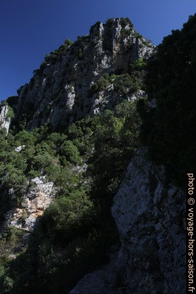 Crête de St. André dans les Gorges de Trévans. Photo © Alex Medwedeff