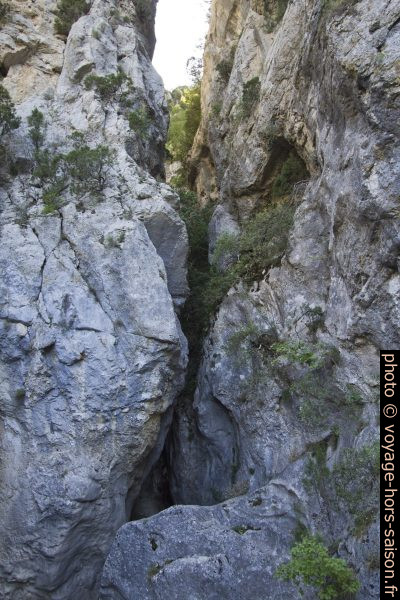 La cluse du Clovion. Photo © André M. Winter