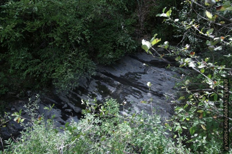 Peu d'eau dans le ruisseau de St. Vincent. Photo © André M. Winter