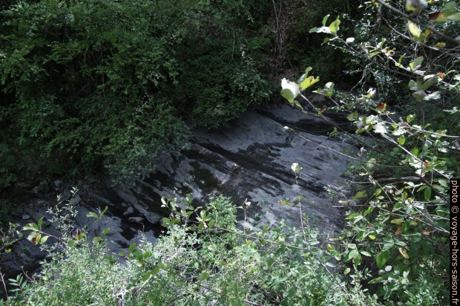 Peu d'eau dans le ruisseau de St. Vincent. Photo © André M. Winter