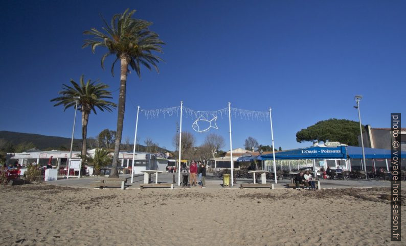 Terrasses de la Plage du Débarquement. Photo © André M. Winter