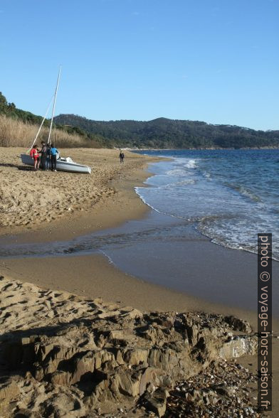 Ruisseau de Valescure et la Plage de l'Héraclée. Photo © Alex Medwedeff