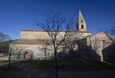 Façade sud de l'Abbaye du Thoronet. Photo © André M. Winter