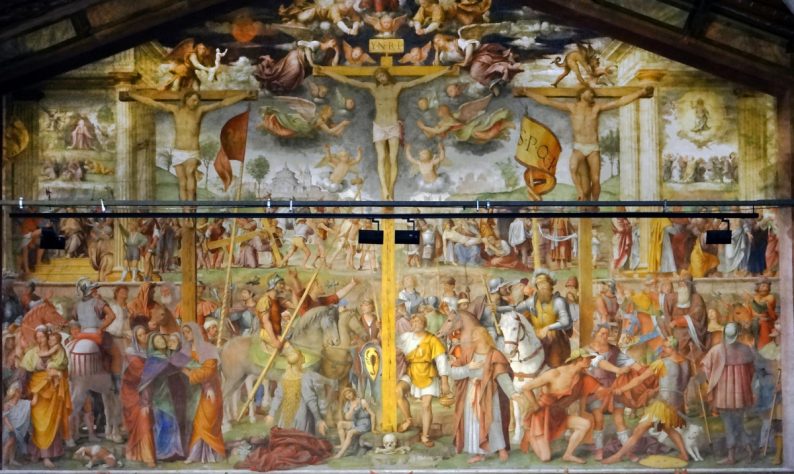 Passion et Crucifixion de Bernardino Luini. Photo Flickr CCSA2 Jean-Pierre Dalbéra