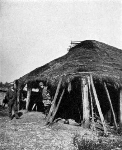 Hutte ruca mapuche