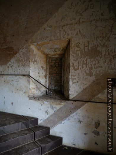 Intérieur et escalier du phare de Rubjerg Knude. Photo © Nicolas Medwedeff