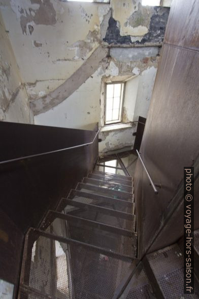 Intérieur et escalier du phare de Rubjerg Knude. Photo © André M. Winter