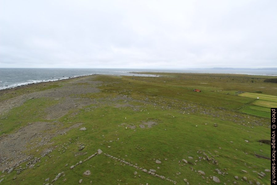 Le Cap de Lista vu du phare