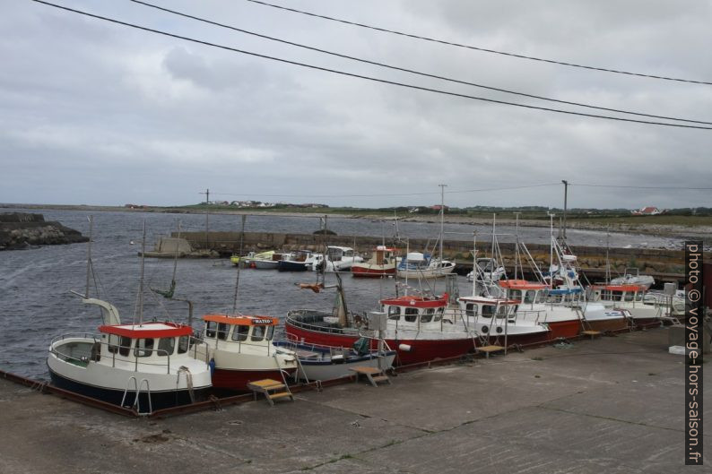 Port Kvassheimhamna dans la baie Øyrvika. Photo © Alex Medwedeff